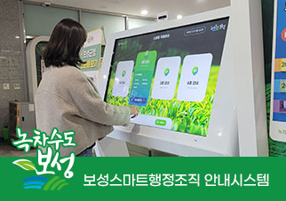 보성군스마트행정조직도시스템